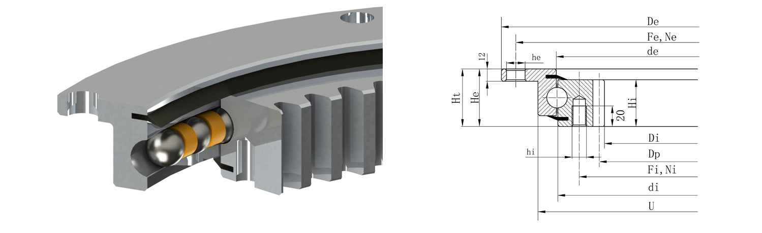 法蘭式轉盤軸承的特點及用途是什么?在安裝過程中有哪些問題? 法蘭式轉盤軸承的特點及用途是什么?在安裝過程中有哪些問題?